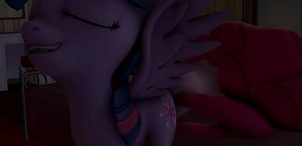  Pinkie Pie and Twilight Sparkle Anal Vore Anna | SFM 3D Animation